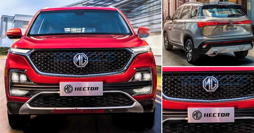 2019 MG Hector lauched in India, price at Rs. 12.18 Lakh